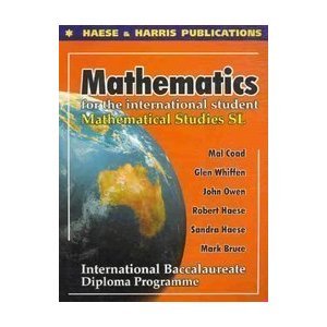Mathematical Studies: Standard Level Mathematical Studies For The International Student, International Baccalaureate Diploma Pro,Used