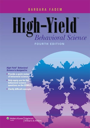 HighYield Behavioral Science (HighYield Series),Used