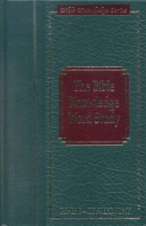 The Bible Knowledge Word Study (GenDeut),Used