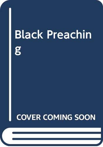 Black Preaching,Used