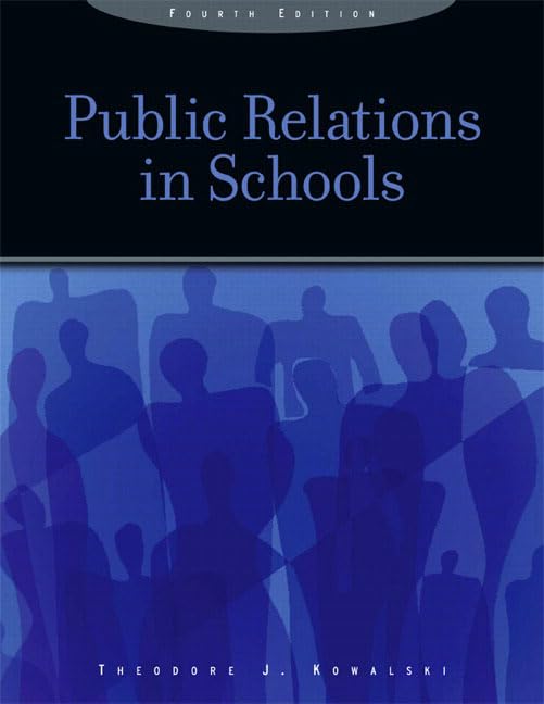 Public Relations In Schools-used