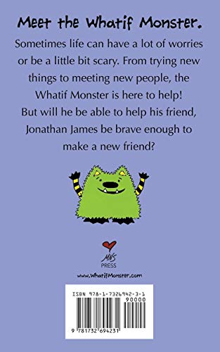 The Whatif Monster Chapter Book Series: A New Friend for Jonathan James,Used