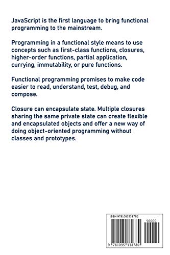 Discover Functional JavaScript: An overview of Functional and Object Oriented Programming in JavaScript,Used