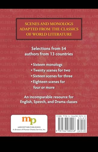 Playing Scenes from Classic Literature: Short Dramatizations of the World's Most Famous Literature,Used