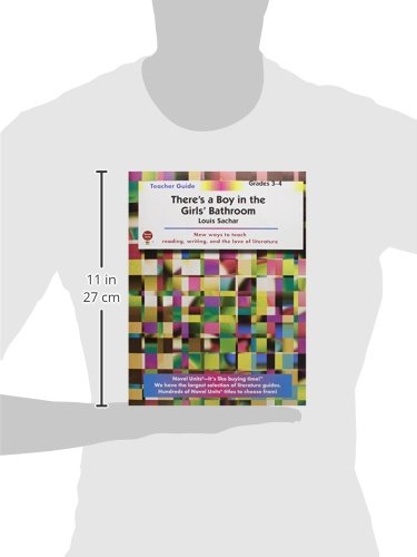 Theres a Boy in the Girls Bathroom  Teacher Guide by Novel Units,Used
