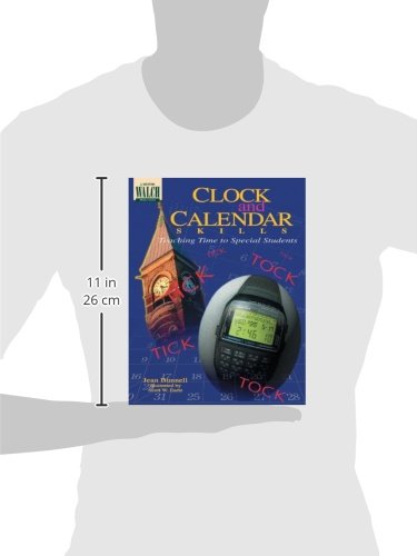 Clock and Calendar Skills: Teaching Time to Special Students,Used