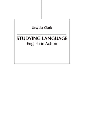 Studying Language: English in Action (Perspectives on the English Language),Used