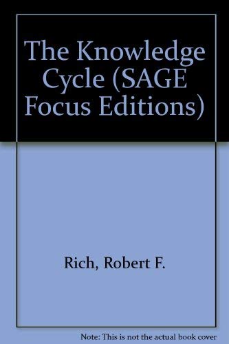 The Knowledge Cycle (SAGE Focus Editions),Used