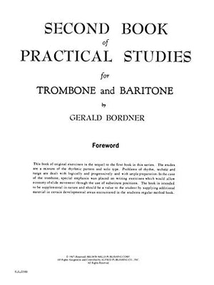 Second Book of Practical Studies for Trombone,Used