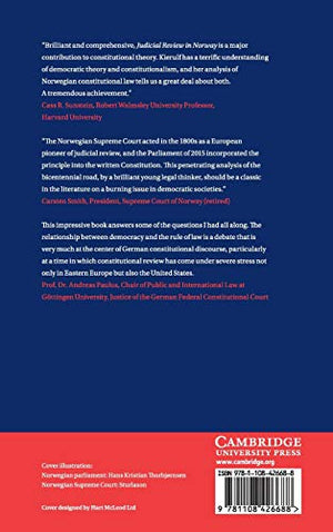 Judicial Review in Norway: A Bicentennial Debate (Comparative Constitutional Law and Policy),Used