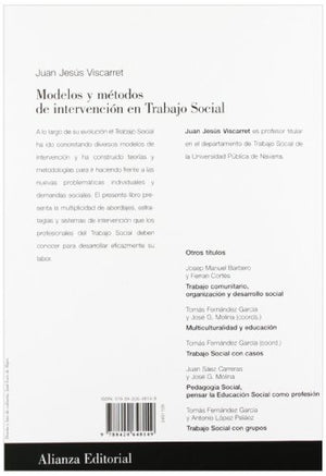 Modelos y mtodos de intervencin en Trabajo Social (Spanish Edition),Used