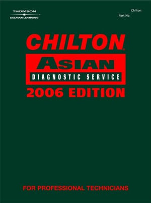 Chilton Asian Diagnostic Service 2006 Edition, Vol. 2 (Hyundai, Infiniti, Isuzu, Kia, Mazda, Mitsubishi, Nissan),Used