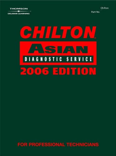 Chilton Asian Diagnostic Service 2006 Edition, Vol. 2 (Hyundai, Infiniti, Isuzu, Kia, Mazda, Mitsubishi, Nissan),Used