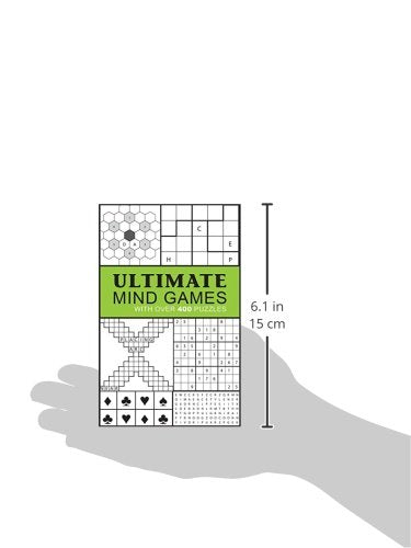 Ultimate Mind Games: With Over 400 Puzzles (Puzzle Books),Used