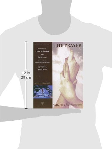 The Prayer: Piano/Vocal/Chords, Sheet (Original Sheet Music Edition) (Italian and English Edition),Used