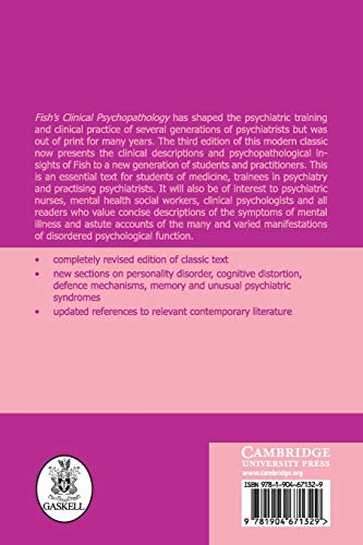 Fish's Clinical Psychopathology: Signs and Symptoms in Psychiatry,Used