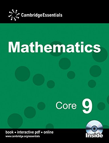 Cambridge Essentials Mathematics Core 9 Pupil's Book with CDROM,Used