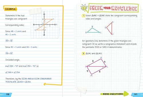 Everything You Need To Ace Geometry In One Big Fat Notebook (Big Fat Notebooks)