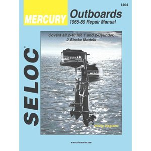 Seloc Mercury Outboards, Repair Manual, 196589 (Seloc Publications Marine Manuals),Used