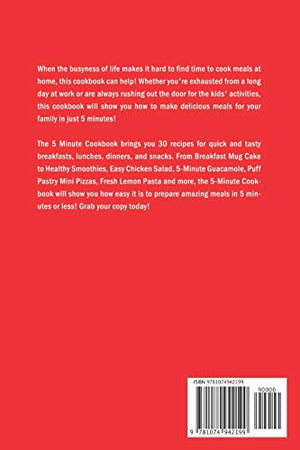 The 5Minute Cookbook: Delicious Recipes for the Busy Bee,Used