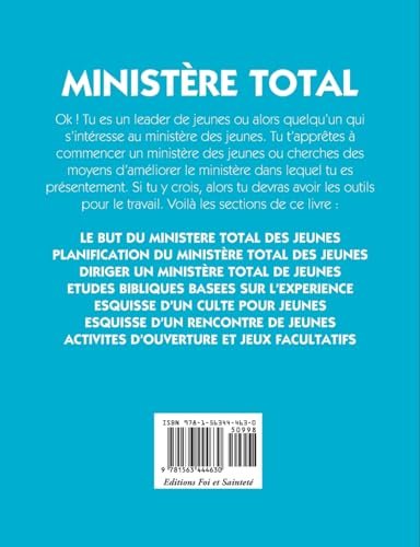 Ministere TOTAL (French Edition),Used