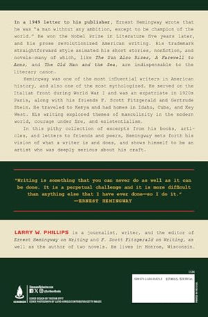 Ernest Hemingway on Writing,New