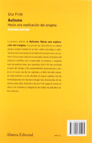 Autismo: Hacia una explicacin del enigma (Psicologia Alianza/ Alianza Psychology) (Spanish Edition),Used