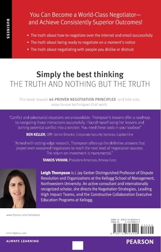 The Truth About Negotiations (2nd Edition),New