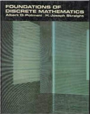 Foundations of discrete mathematics,Used