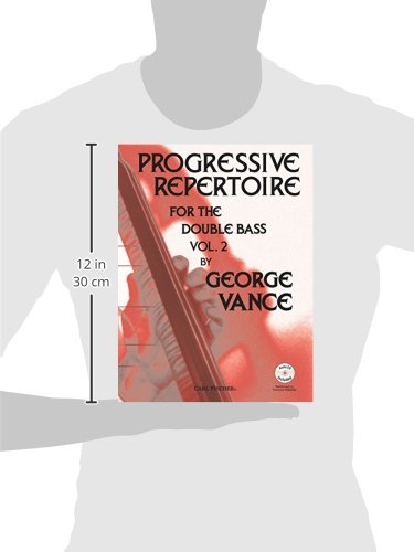 O5428  Progressive Repertoire for the Double Bass  Vol. 2,Used