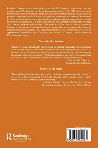 Franklin D. Roosevelt and the Transformation of the Supreme Court (M.E. Sharpe Library of Franklin D. Roosevelt Studies (Paperba,Used