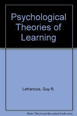 Theories of Human Learning: Kros Report,Used