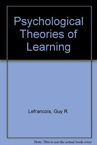 Theories of Human Learning: Kros Report,Used