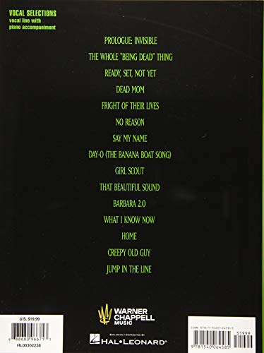 Beetlejuice: The Musical. The Musical. The Musical. Vocal Selections,New