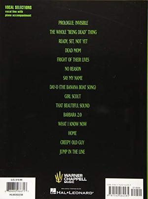 Beetlejuice: The Musical. The Musical. The Musical. Vocal Selections,Used