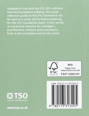 Itil Foundation Handbook  Pocketbook: 2011,Used