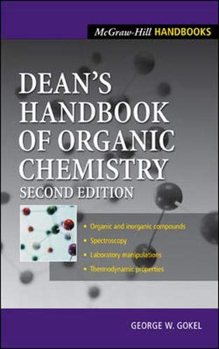 Deans Handbook of Organic Chemistry