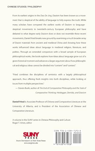 DAO and Sign in History: Daoist ArcheSemiotics in Ancient and Medieval China (SUNY Series in Chinese Philosophy and Culture),Used