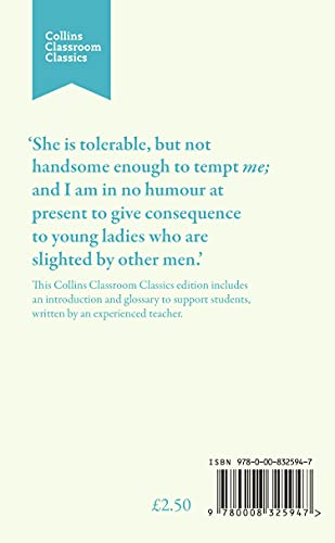 Pride and Prejudice (Collins Classroom Classics),Used