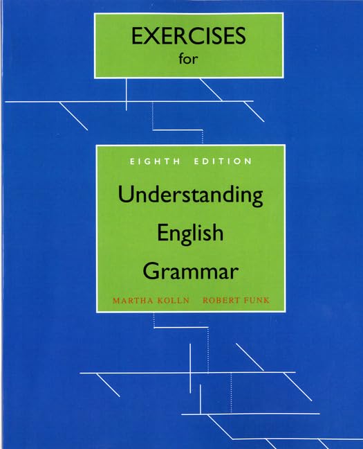 Exercises For Understanding English Grammar,Used