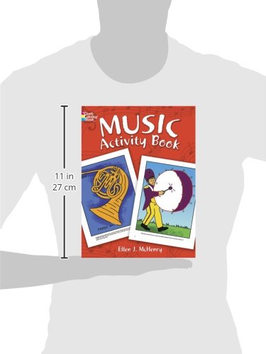 Music Activity Book (Dover Kids Activity Books),Used
