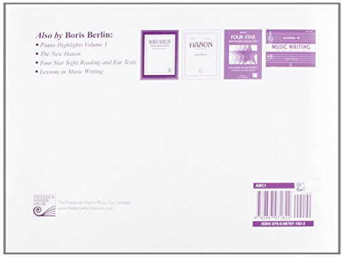 ABC1 ABC of Piano Playing Bk 1 Berlin Latest,Used