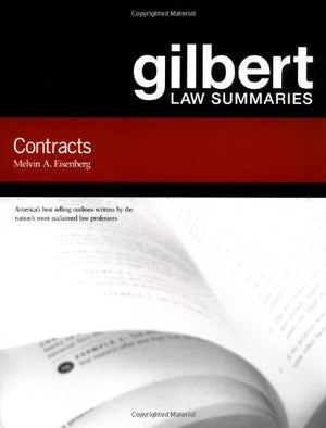 Gilbert Law Summaries On Contracts,Used
