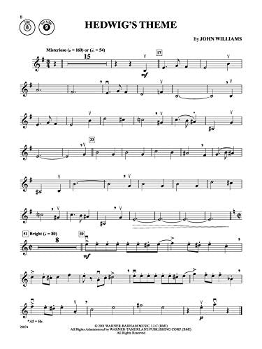 Harry Potter, Instrumental Solos for Violin/Piano Accompaniment (Movies 15) (Pop Instrumental Solo)