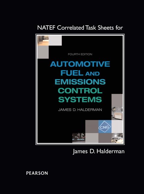 NATEF Correlated Task Sheets for Automotive Fuel and Emissions Control Systems,Used