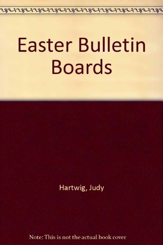Easter Bulletin Boards,Used