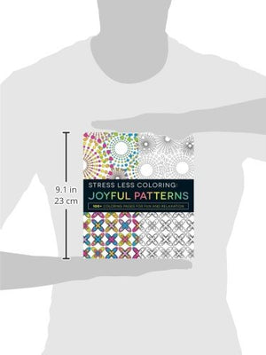 Stress Less Coloring  Joyful Patterns: 100+ Coloring Pages for Fun and Relaxation,Used