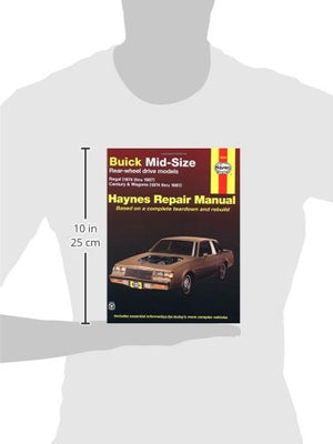 Buick MidSize RWD Regal (7487) & Century/Century Wagon (7481) Haynes Repair Manual (Does not include information specific to ,Used