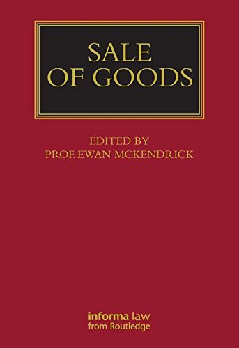 Sale Of Goods (Lloyd'S Commercial Law Library),Used