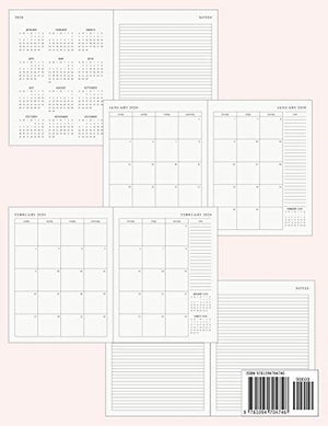 20202024 Five Year Planner: Monthly Logbook and Journal, 60 Months Calendar (5 Year Monthly Agenda 2020, 2021, 2022, 2023, 2024,Used